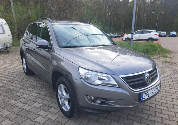 Volkswagen Tiguan cena 28900 przebieg: 190000, rok produkcji 2008 z Lwówek małe 352